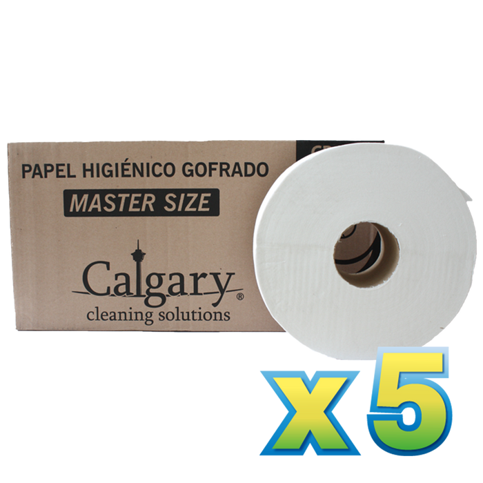 5 Cajas de Papel hig. Calgary de 360 mts. (promo)