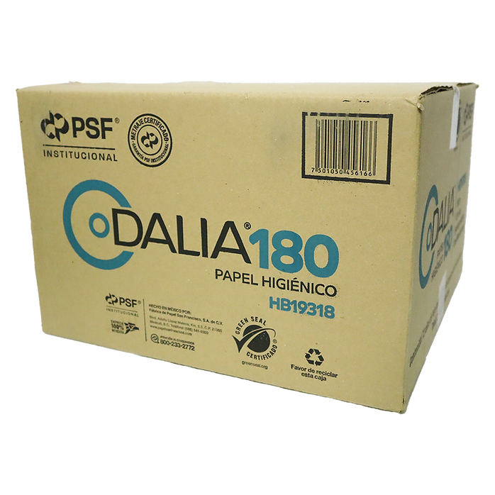 Caja papel hig. Dalia 180 mts.
