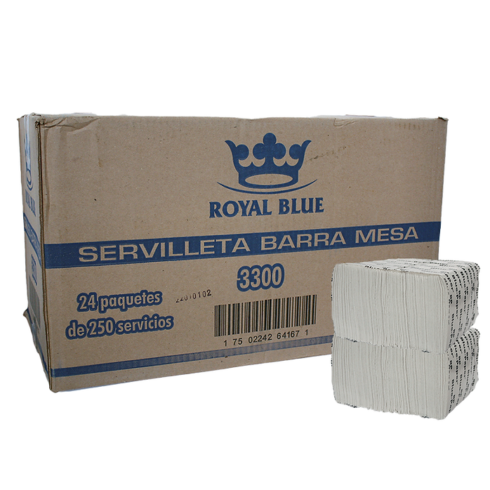 Caja servilleta barramesa royal blue