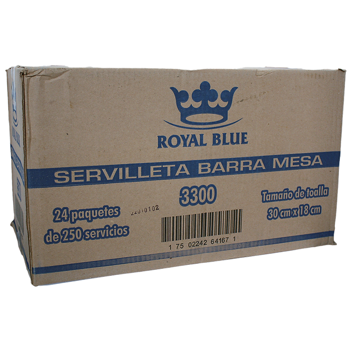 Caja servilleta barramesa royal blue