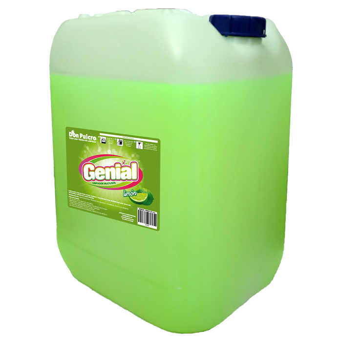 Genial limón 20 LT. (Con envase)