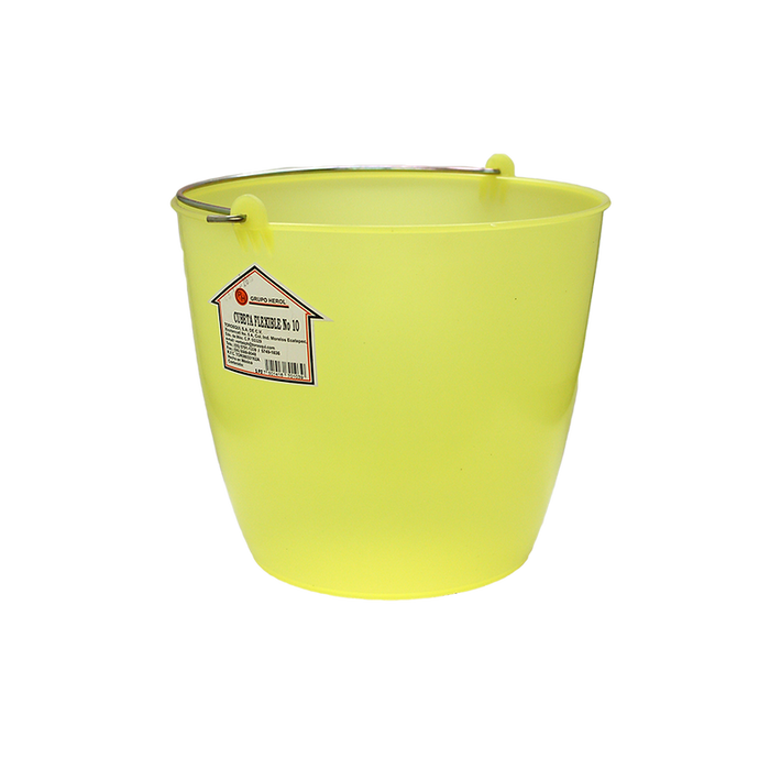 Cubeta flexible #10 (8 Lts.) varios colores