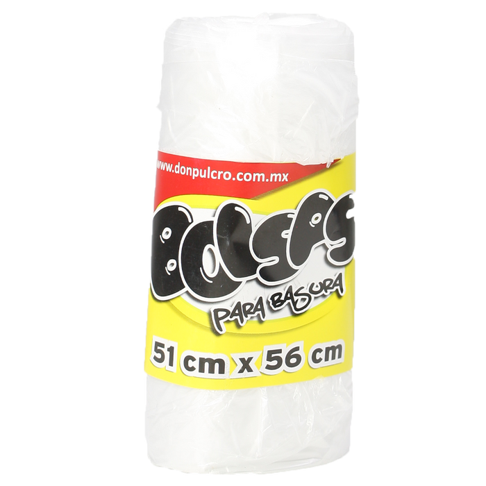 Bolsa transp 50 pzas. 51x56 cm.