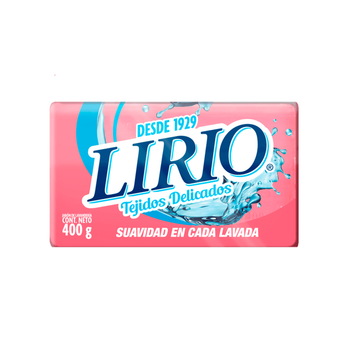 Jabón lirio rosa 400 gr.