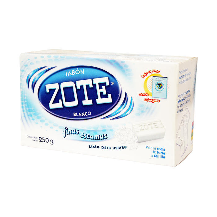Jabón Zote finas escamas 250gr