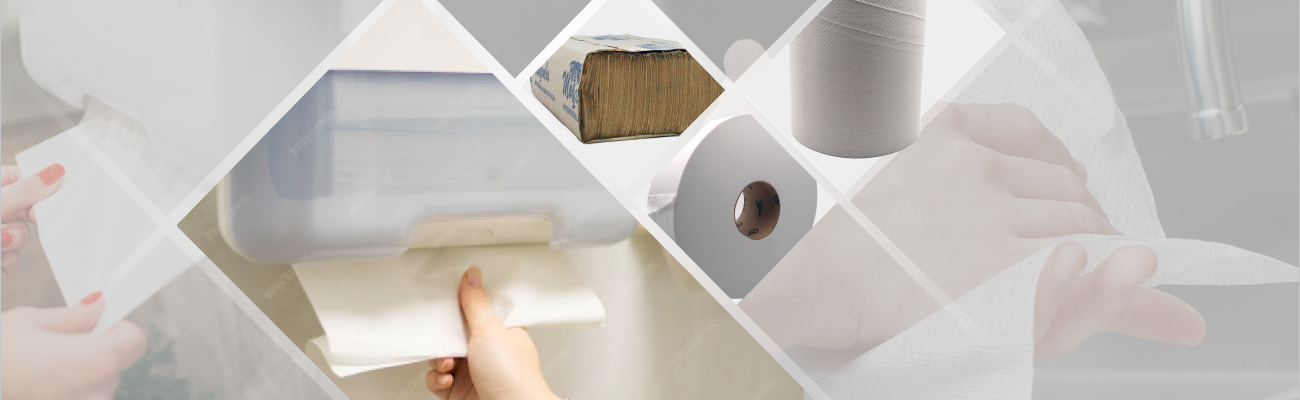 Papel y toallas en rollo