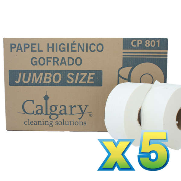 5 Cajas de Papel hig. Calgary de 180 mts. (promo)