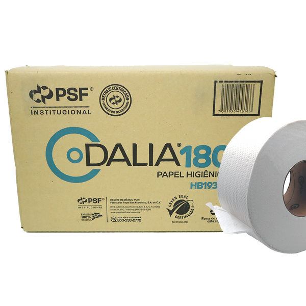Caja papel hig. Dalia 180 mts.