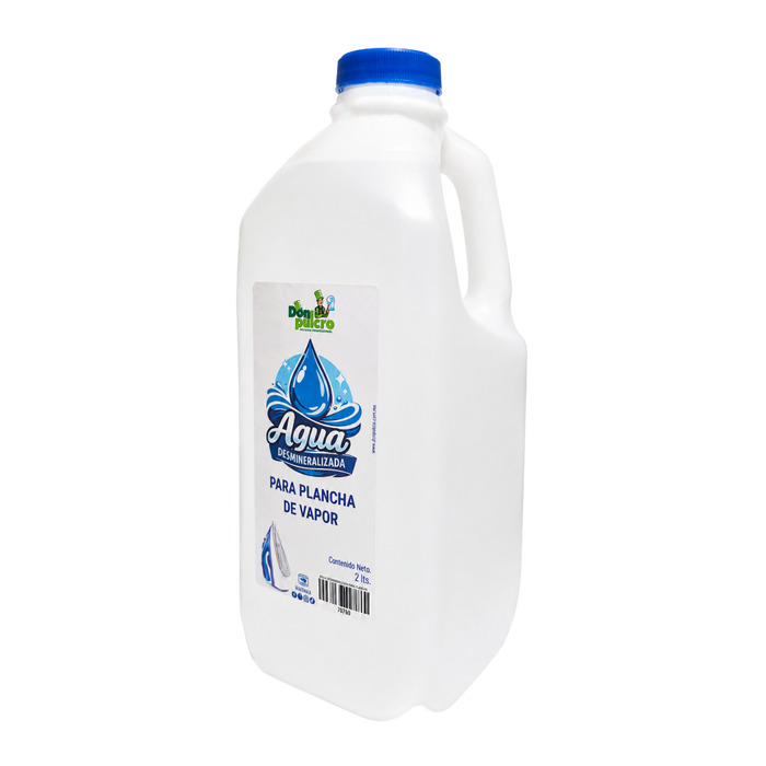 Agua desmineralizada para plancha 2 Lts.