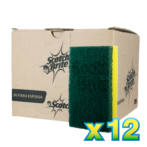 Caja Fibra Esponja 3M (promo)