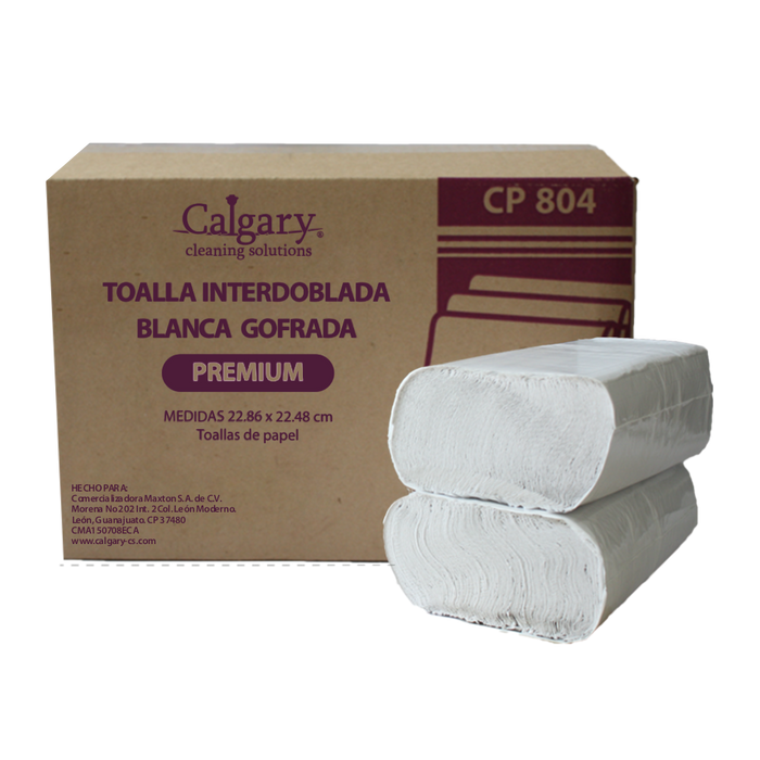 Caja de toalla int. blanca calgary