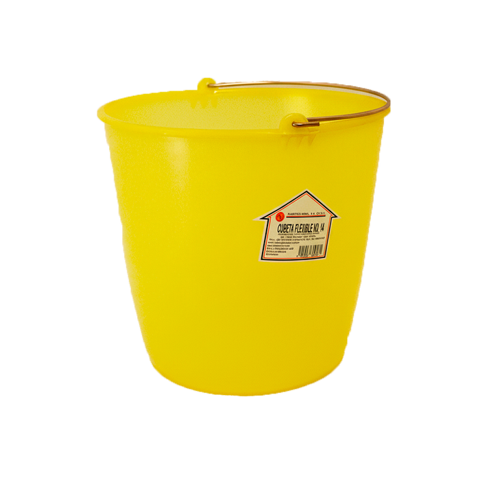 Cubeta flexible #14 (10 Lts.) varios colores