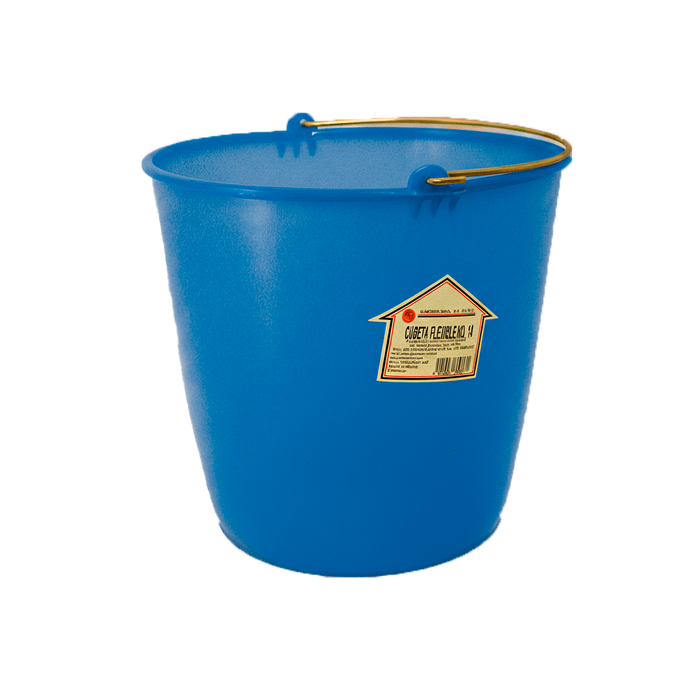 Cubeta flexible #14 (10 Lts.) varios colores