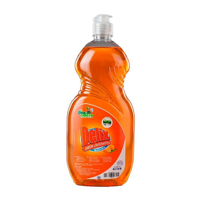 Delix Naranja 1 Lt. (Ergonómico)