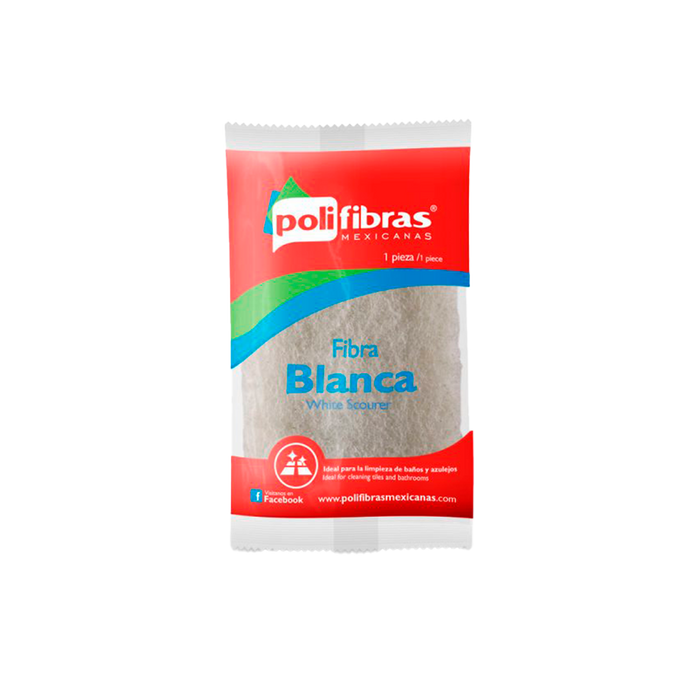 Fibra blanca Poli economica