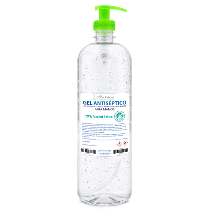 Gel desinfectante 1 LT. C/Aplicador