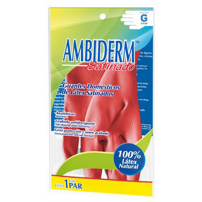 Guante ambiderm satinado