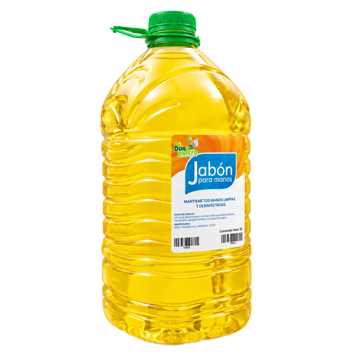 Jabón líq. para manos antibacterial 5 LT.