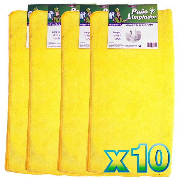 Paño Absorbente amarillo 40x40 (Promo)