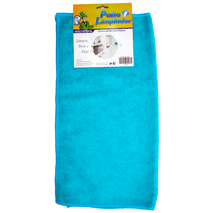 Paño universal microfibra 35x35