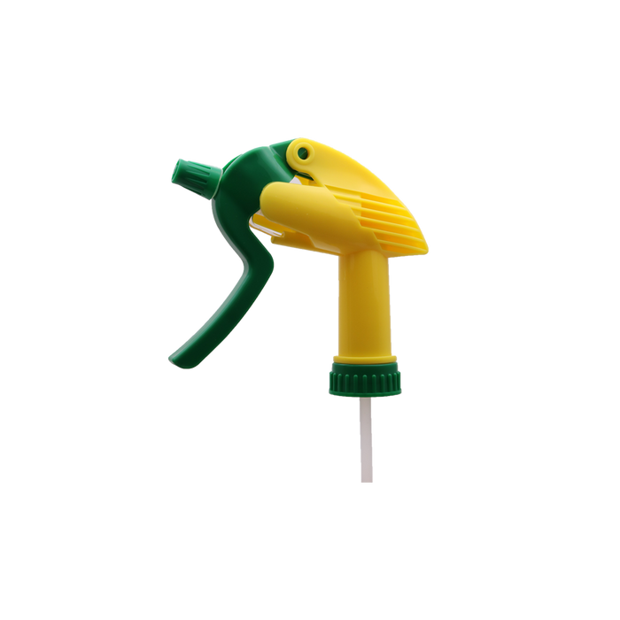 Atomizador uso rudo amarillo con verde repuesto